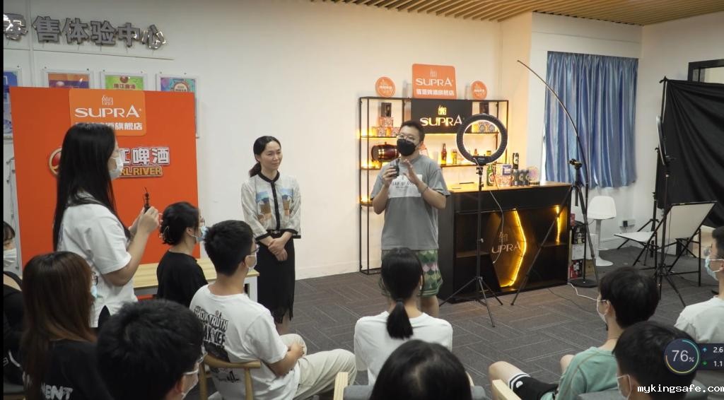 市场营销产教融合实训基地——珠啤新零售体验中心（1）